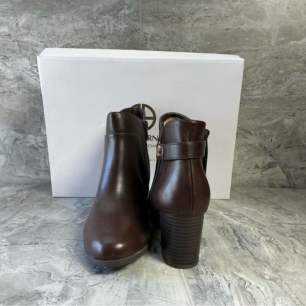 Giani Bernini Womens Artemy Block Heel Slip On Booties - Picture 5 of 5